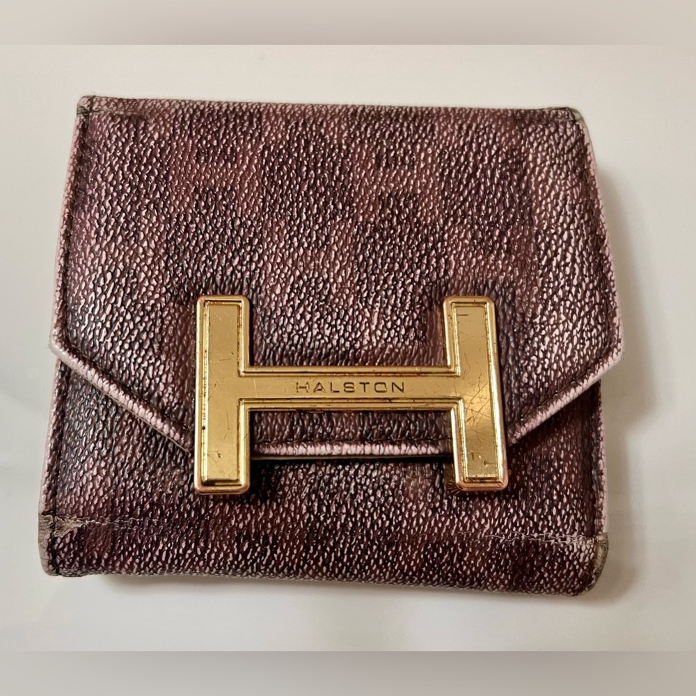 Halston Brown Woman's Wallet